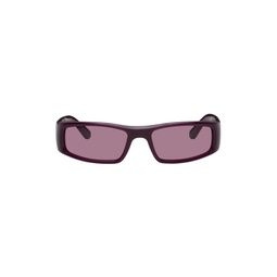 Purple Jet Sunglasses 231230M134018