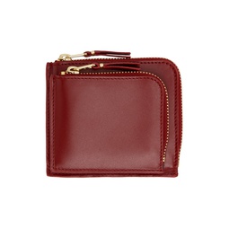 Red Outside Pocket Wallet 231230M164020