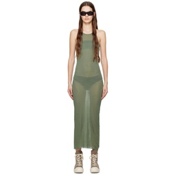 Green Tank Maxi Dress 231232F055025