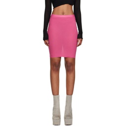 Pink Tube Miniskirt 231232F090003
