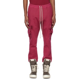 Pink Mastodon Cargo Pants 231232M188015