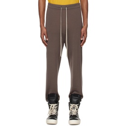 Gray Tapered Lounge Pants 231232M190002