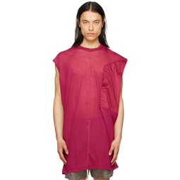 Pink Tarp Pocket T Shirt 231232M214027