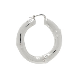 Silver Hoop Single Earring 231249M144019