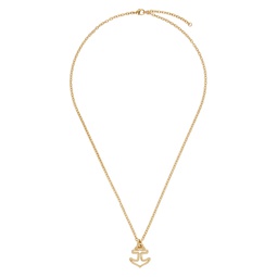 Gold Ancre Necklace 231252M145008