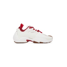 SSENSE Exclusive Red   White Flash X Sneakers 231254F128030