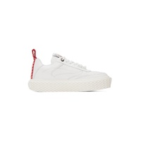 White Curbies Sneakers 231254M237021