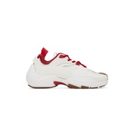 SSENSE Exclusive Red   White Flash X Sneakers 231254M237069