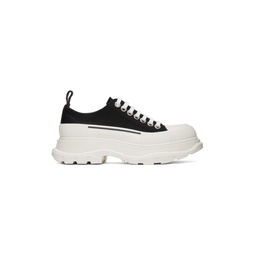 Black   White Slick Sneakers 231259F128001