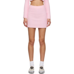Pink Cheerleader Midi Skirt 231260F092000
