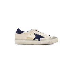 Beige   Blue Super Star Classic Sneakers 231264F128080