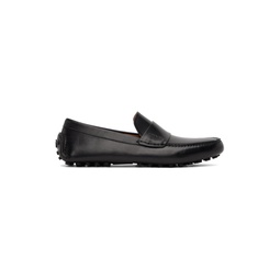 Black Driver Loafers 231270M231058