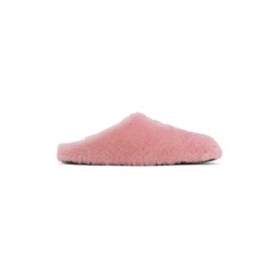 Pink 4G Flat Slippers 231278F121003
