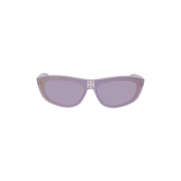 Purple Shield Sunglasses 231278M134013