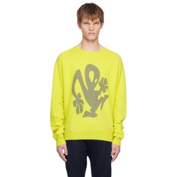 Green Richie Hawtin Edition Sweater 231283M205000