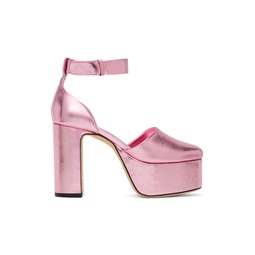 Pink Barb Heels 231289F122037