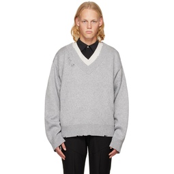 Gray 006 Sweater 231299M204001
