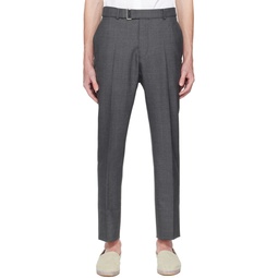 Gray Paul Trousers 231305M191008