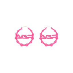 Pink Hatton Labs Edition Safety Earrings 231319F022000