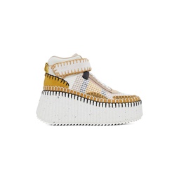 White   Yellow Nama Sneakers 231338F128018