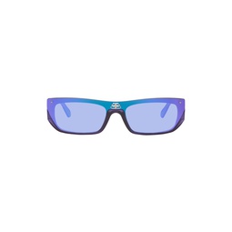 Purple Shield Sunglasses 231342F005055