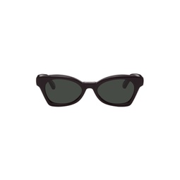 Purple Cat Eye Sunglasses 231342M134023