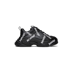 Black Triple S Sneakers 231342M237025
