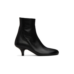 Black Spilla Ankle Boots 231349F113020