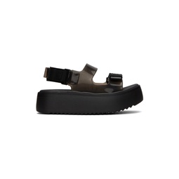 Black Brave Papete Platform Sandals 231356F125004