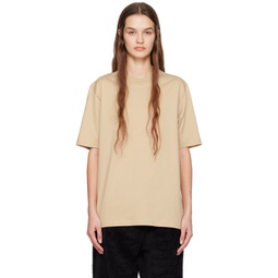 Brown Cotton T Shirt 231376F110001
