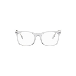 Transparent Icon Stripe Glasses 231376M133002