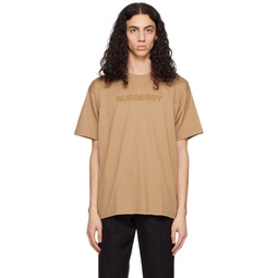 Brown Oversized T Shirt 231376M213007