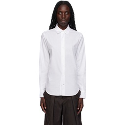 White Edwine Shirt 231378F109000