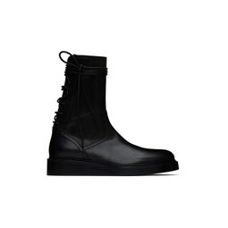 Black Victor Boots 231378M255003