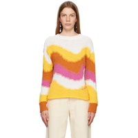 Multicolor Embroidered Sweater 231379F096032