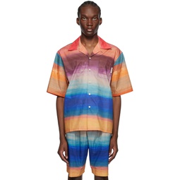 Multicolor Printed Shirt 231379M192041