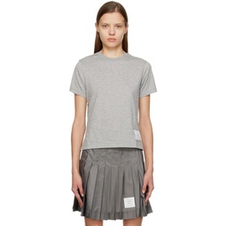 Grey Relaxed T Shirt 231381F110001