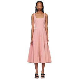 Pink Wells Midi Dress 231386F054007