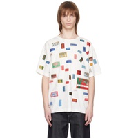 White  Paris Archives Labels T Shirt 231387M213012