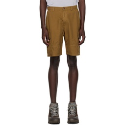 Brown Essential Shorts 231390M193005
