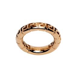 Gold Greek Key Ring 231404F024022