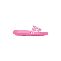 Pink Allover Slides 231404F125000