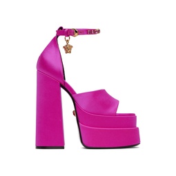 Pink Medusa Aevitas Platform Heeled Sandals 231404F125009