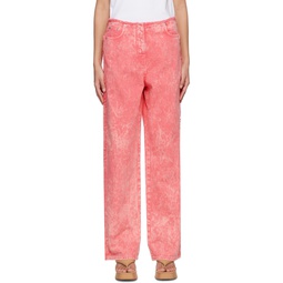 Pink Faded Jeans 231443F069001