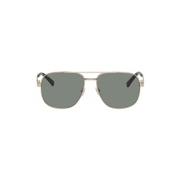 Gold Navigator Sunglasses 231451F005027