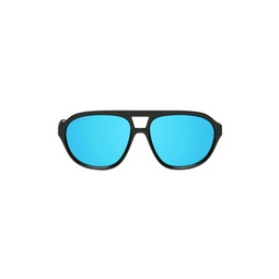 Green Aviator Sunglasses 231451M134079