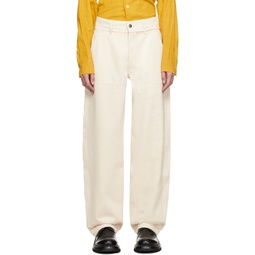 Off White Raw Edge Trousers 231460M191010