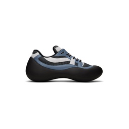 Blue   Black Bumper Hike Low Top Sneakers 231477M237004