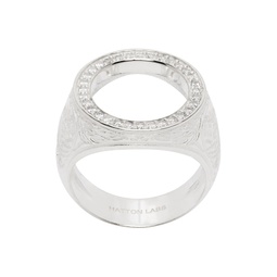 Silver Decorato Sovereign Ring 231481M147025