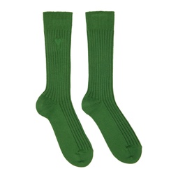 Green Ami de Cœur Socks 231482M220000